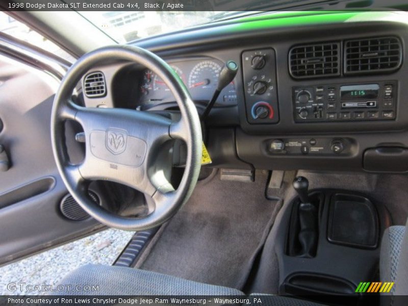 Black / Agate 1998 Dodge Dakota SLT Extended Cab 4x4