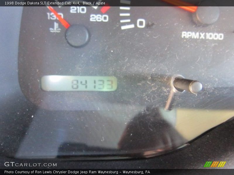Black / Agate 1998 Dodge Dakota SLT Extended Cab 4x4