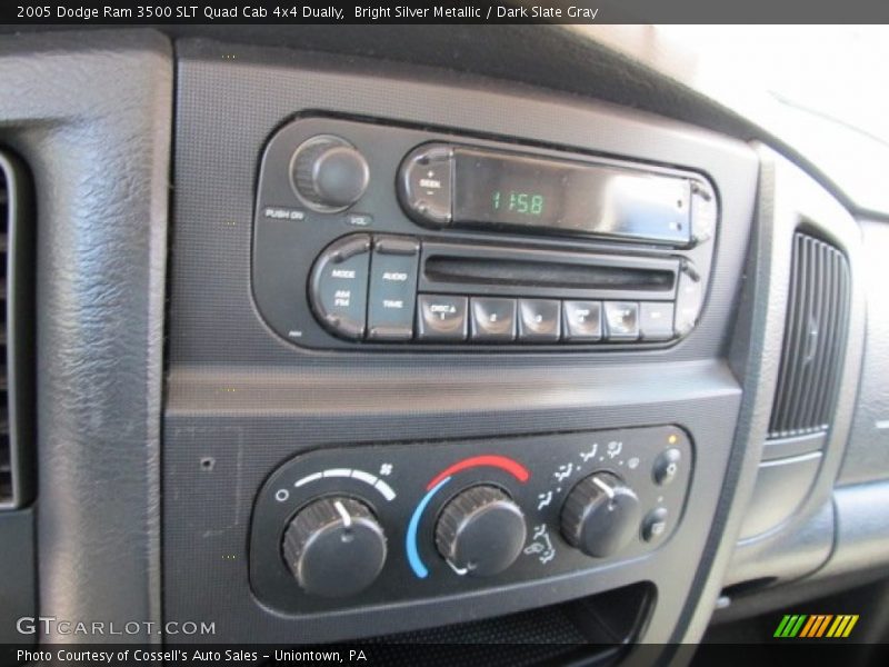 Bright Silver Metallic / Dark Slate Gray 2005 Dodge Ram 3500 SLT Quad Cab 4x4 Dually