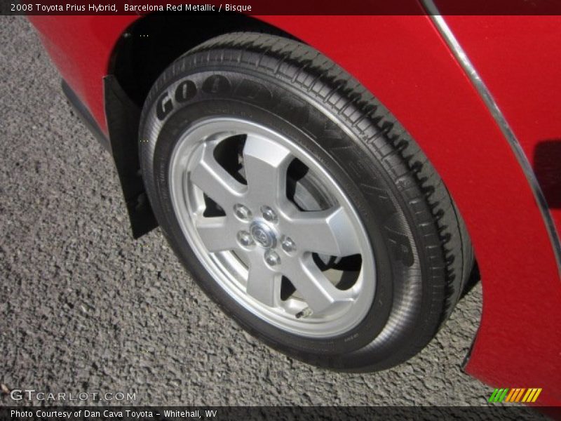 Barcelona Red Metallic / Bisque 2008 Toyota Prius Hybrid