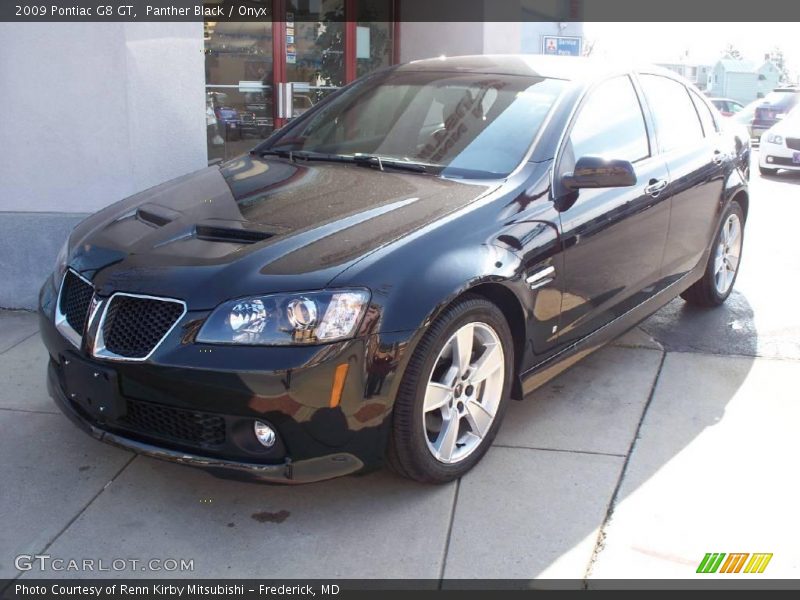 Panther Black / Onyx 2009 Pontiac G8 GT