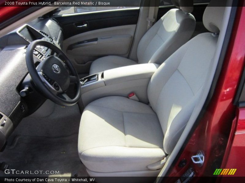 Barcelona Red Metallic / Bisque 2008 Toyota Prius Hybrid