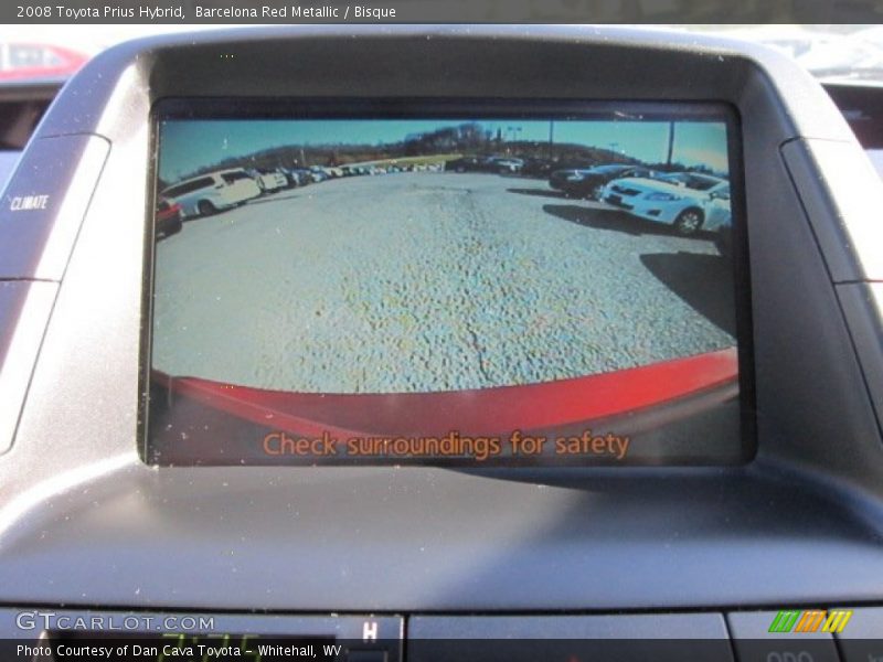 Barcelona Red Metallic / Bisque 2008 Toyota Prius Hybrid