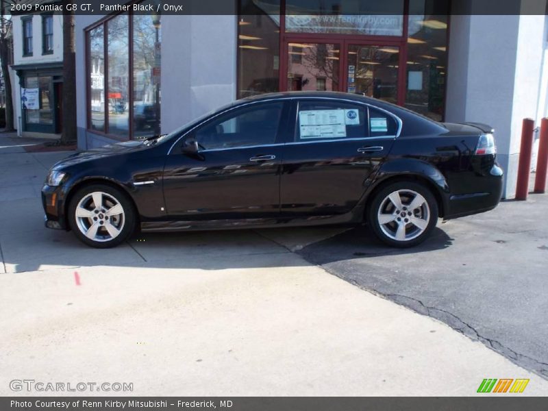 Panther Black / Onyx 2009 Pontiac G8 GT