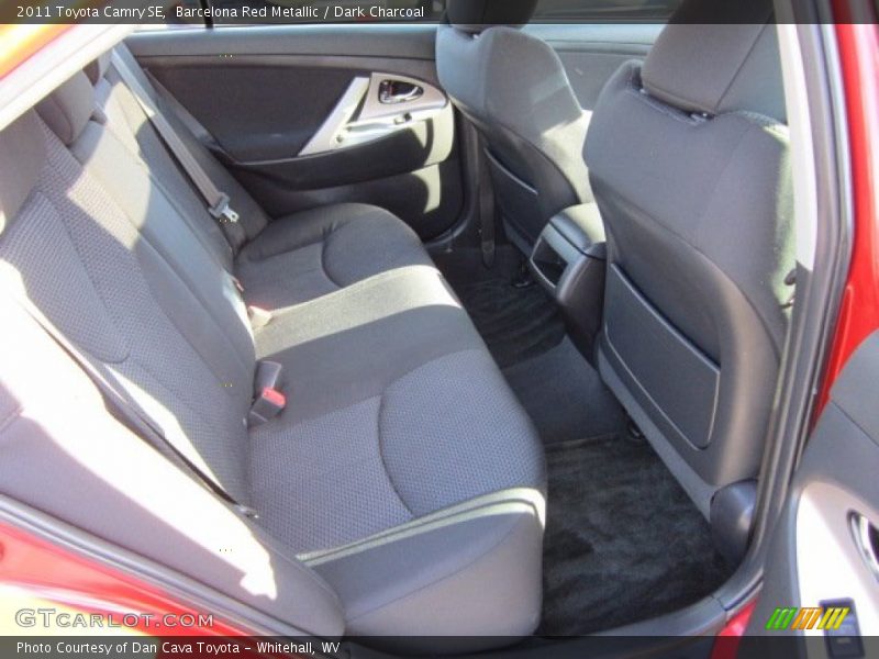 Barcelona Red Metallic / Dark Charcoal 2011 Toyota Camry SE