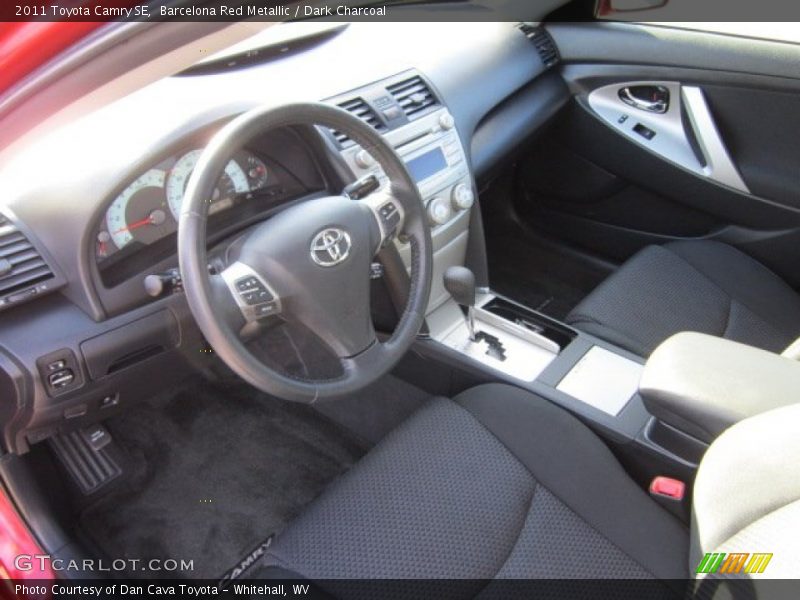 Barcelona Red Metallic / Dark Charcoal 2011 Toyota Camry SE