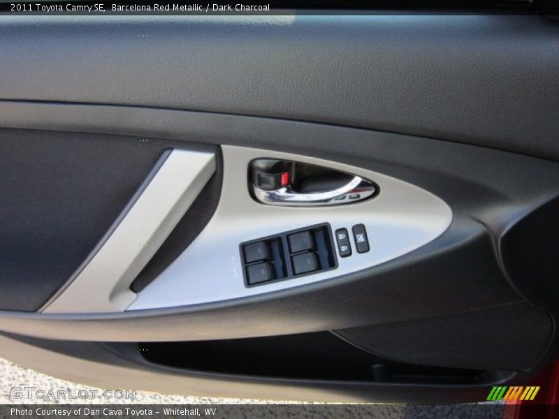Barcelona Red Metallic / Dark Charcoal 2011 Toyota Camry SE