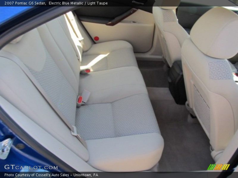 Electric Blue Metallic / Light Taupe 2007 Pontiac G6 Sedan