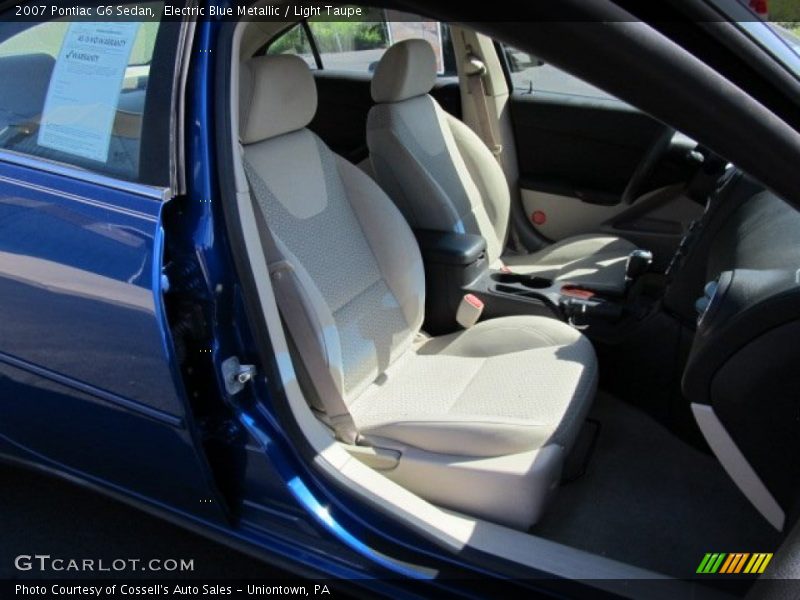 Electric Blue Metallic / Light Taupe 2007 Pontiac G6 Sedan