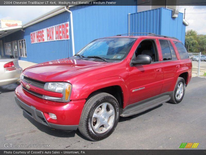 Medium Red Metallic / Medium Pewter 2004 Chevrolet TrailBlazer LT 4x4