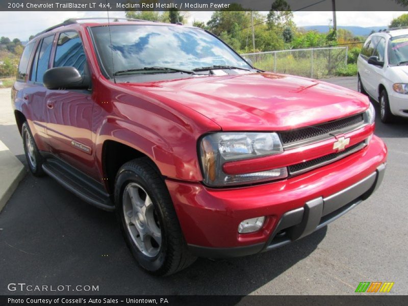 Medium Red Metallic / Medium Pewter 2004 Chevrolet TrailBlazer LT 4x4