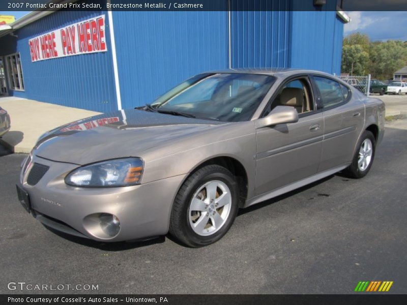 Bronzestone Metallic / Cashmere 2007 Pontiac Grand Prix Sedan
