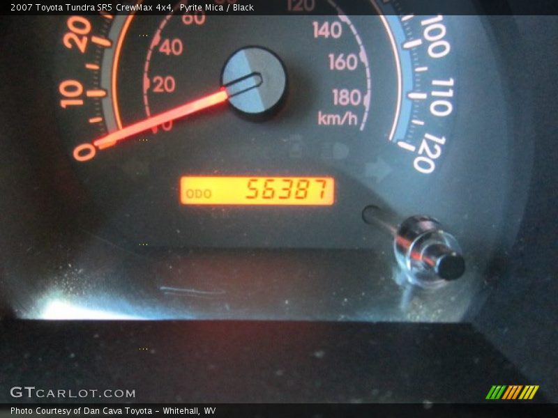 Pyrite Mica / Black 2007 Toyota Tundra SR5 CrewMax 4x4