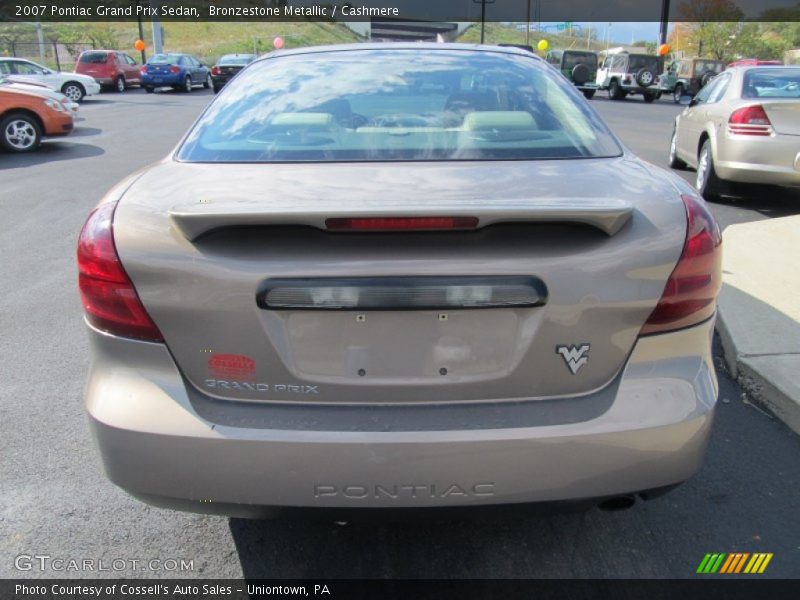 Bronzestone Metallic / Cashmere 2007 Pontiac Grand Prix Sedan