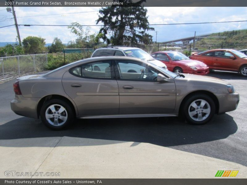 Bronzestone Metallic / Cashmere 2007 Pontiac Grand Prix Sedan