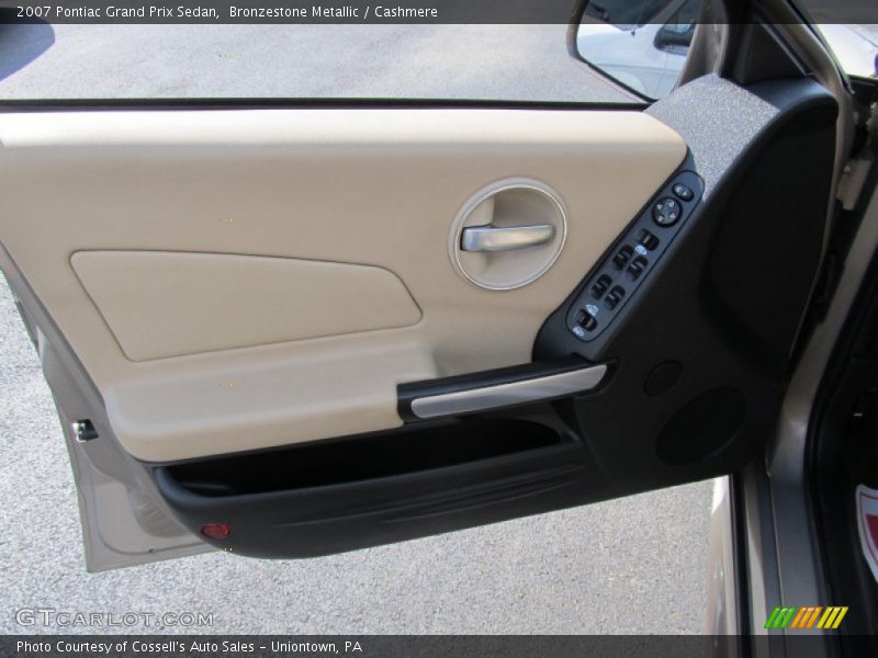 Bronzestone Metallic / Cashmere 2007 Pontiac Grand Prix Sedan