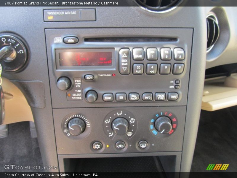 Bronzestone Metallic / Cashmere 2007 Pontiac Grand Prix Sedan