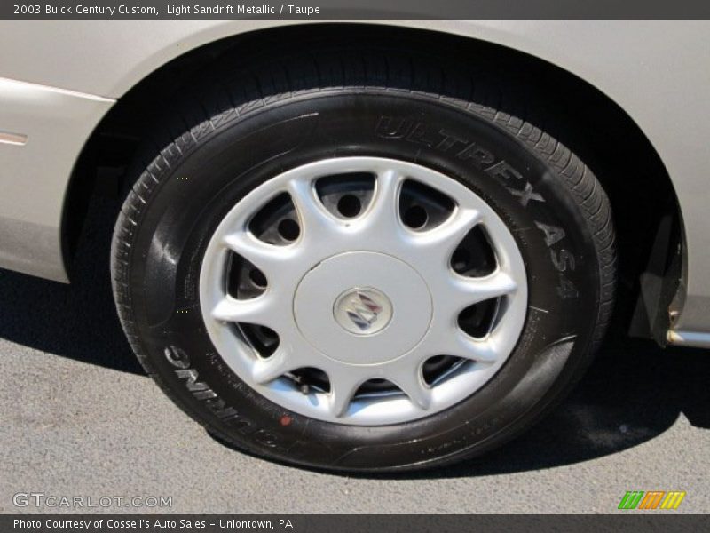 Light Sandrift Metallic / Taupe 2003 Buick Century Custom