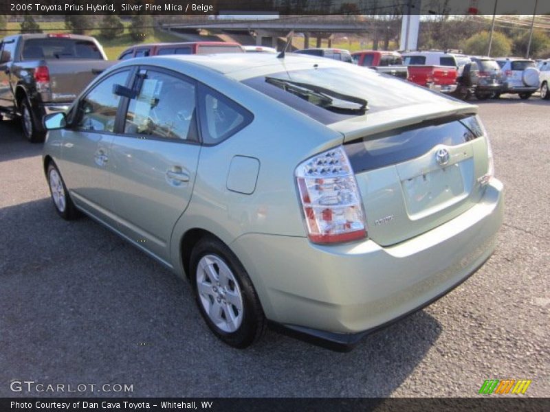 Silver Pine Mica / Beige 2006 Toyota Prius Hybrid