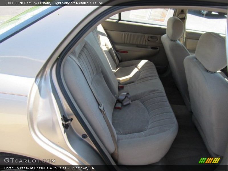 Light Sandrift Metallic / Taupe 2003 Buick Century Custom