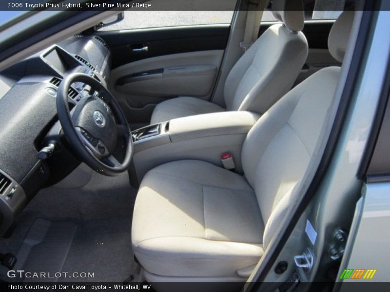 Silver Pine Mica / Beige 2006 Toyota Prius Hybrid