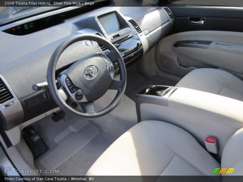 Silver Pine Mica / Beige 2006 Toyota Prius Hybrid