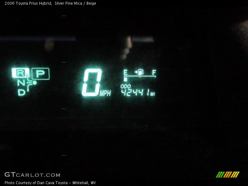 Silver Pine Mica / Beige 2006 Toyota Prius Hybrid