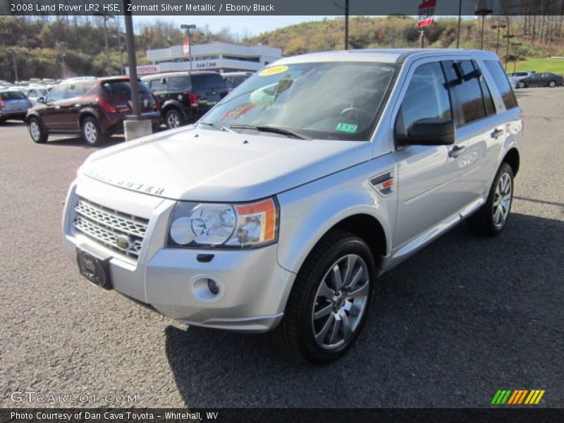 Zermatt Silver Metallic / Ebony Black 2008 Land Rover LR2 HSE