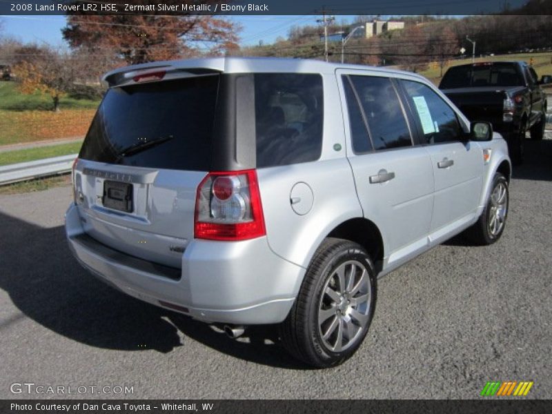 Zermatt Silver Metallic / Ebony Black 2008 Land Rover LR2 HSE