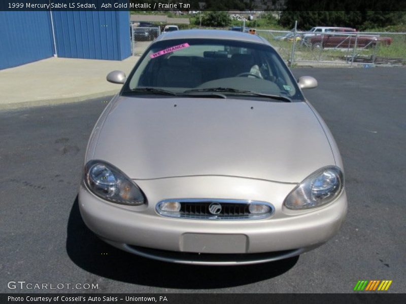 Ash Gold Metallic / Prairie Tan 1999 Mercury Sable LS Sedan