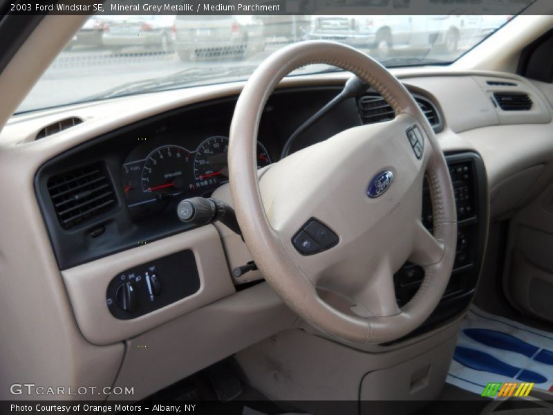 Mineral Grey Metallic / Medium Parchment 2003 Ford Windstar SE