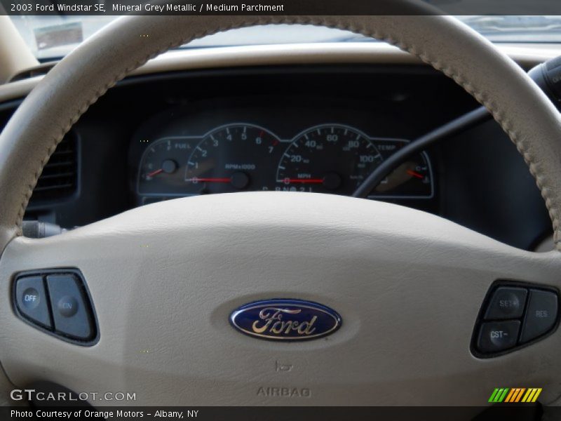 Mineral Grey Metallic / Medium Parchment 2003 Ford Windstar SE