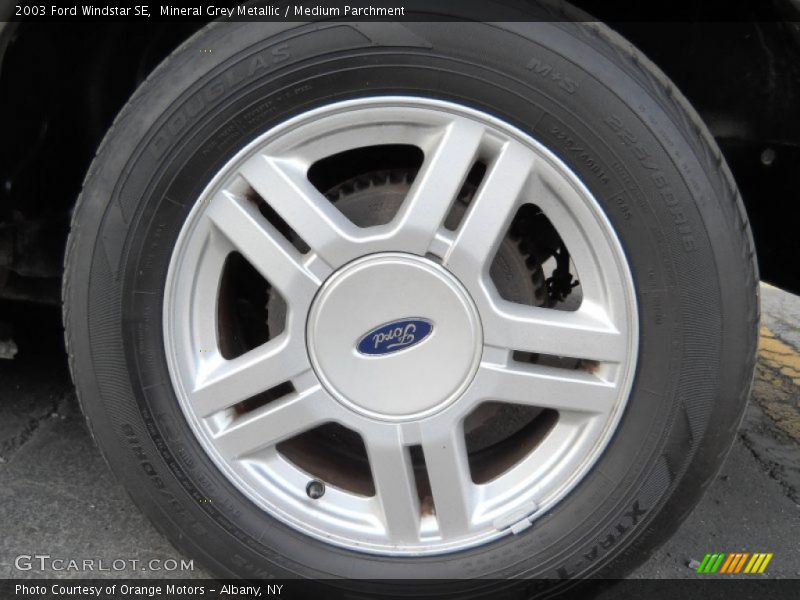 Mineral Grey Metallic / Medium Parchment 2003 Ford Windstar SE