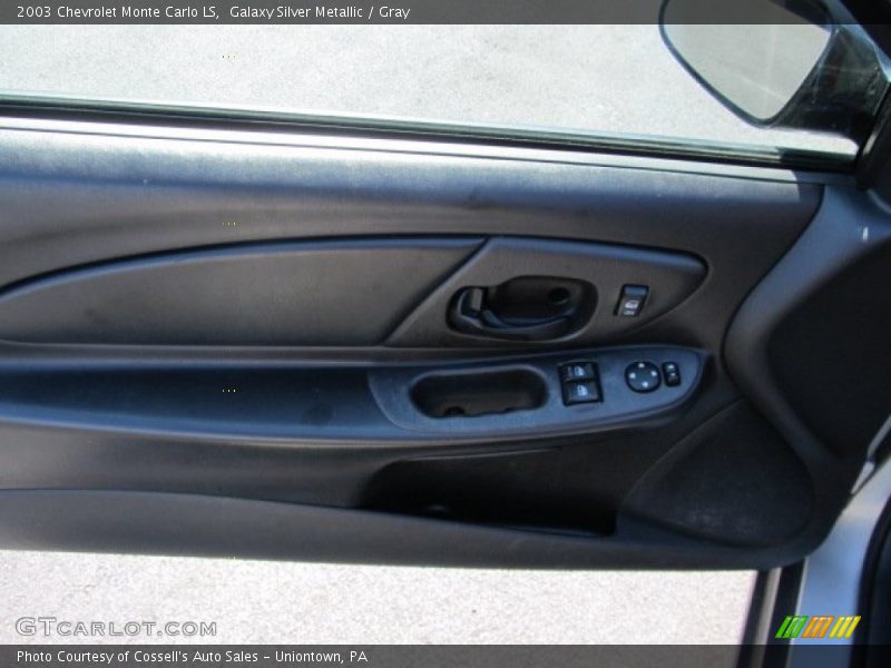 Galaxy Silver Metallic / Gray 2003 Chevrolet Monte Carlo LS