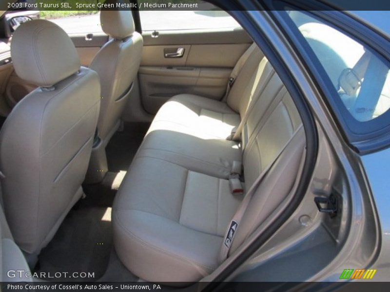 Spruce Green Metallic / Medium Parchment 2003 Ford Taurus SEL
