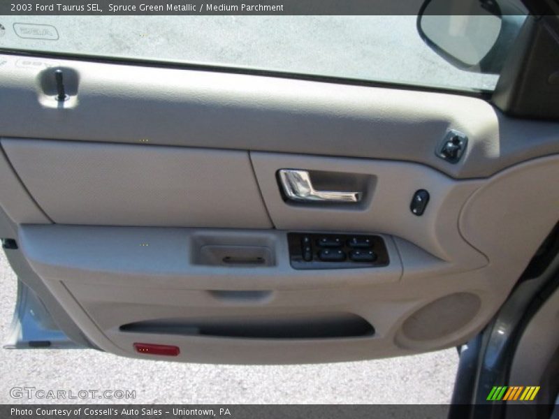 Spruce Green Metallic / Medium Parchment 2003 Ford Taurus SEL