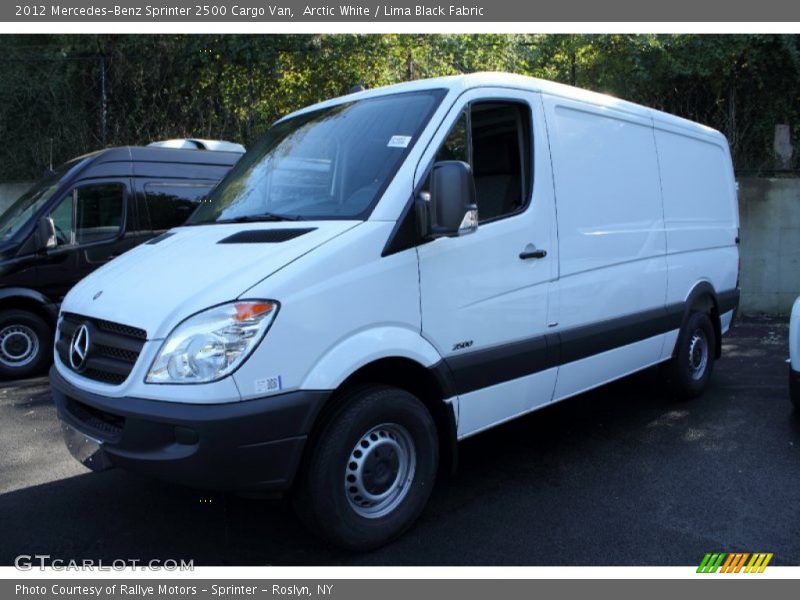 Arctic White / Lima Black Fabric 2012 Mercedes-Benz Sprinter 2500 Cargo Van