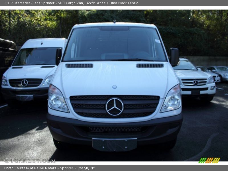 Arctic White / Lima Black Fabric 2012 Mercedes-Benz Sprinter 2500 Cargo Van