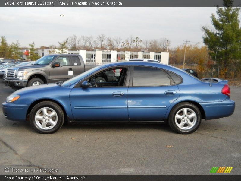 True Blue Metallic / Medium Graphite 2004 Ford Taurus SE Sedan