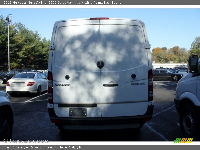 Arctic White / Lima Black Fabric 2012 Mercedes-Benz Sprinter 2500 Cargo Van