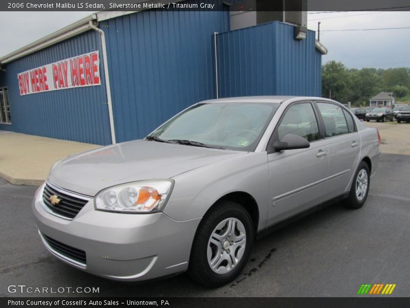 Silverstone Metallic / Titanium Gray 2006 Chevrolet Malibu LS Sedan