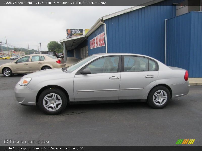 Silverstone Metallic / Titanium Gray 2006 Chevrolet Malibu LS Sedan