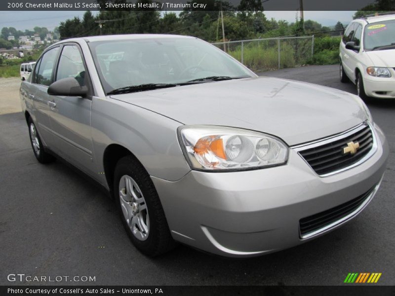 Silverstone Metallic / Titanium Gray 2006 Chevrolet Malibu LS Sedan