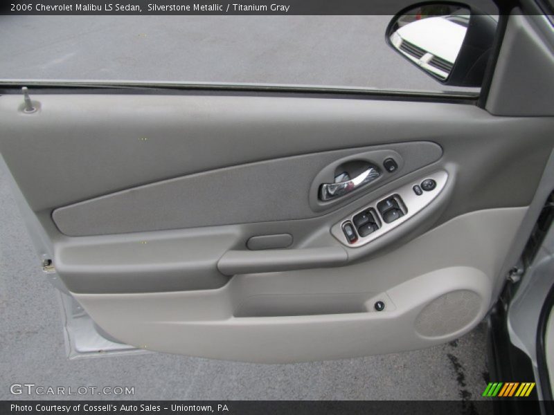 Silverstone Metallic / Titanium Gray 2006 Chevrolet Malibu LS Sedan