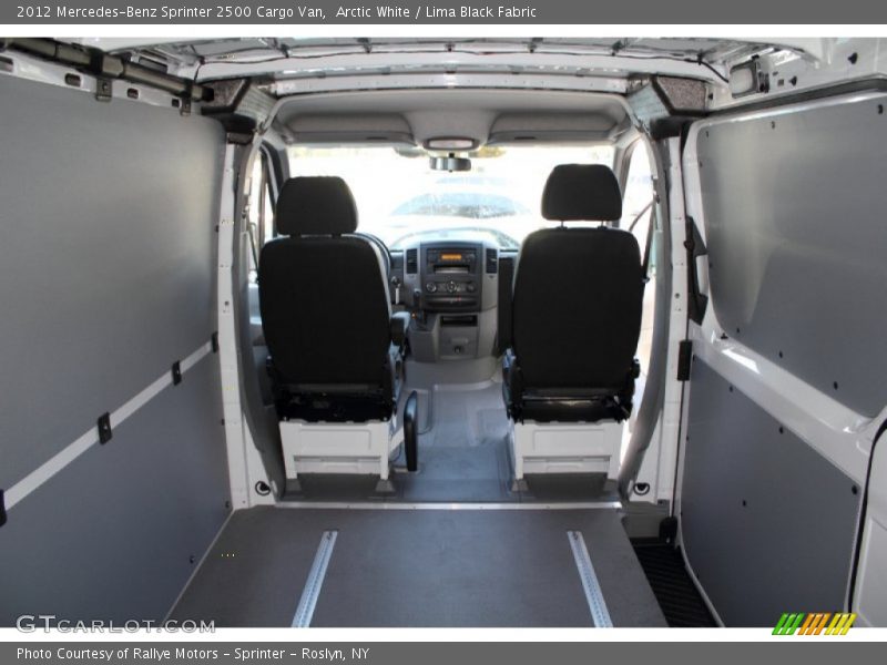  2012 Sprinter 2500 Cargo Van Lima Black Fabric Interior