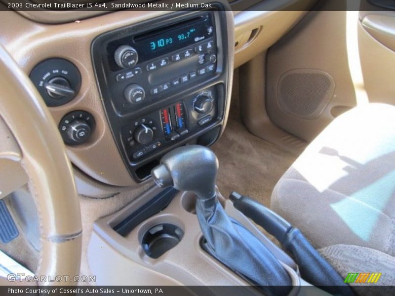 Sandalwood Metallic / Medium Oak 2003 Chevrolet TrailBlazer LS 4x4