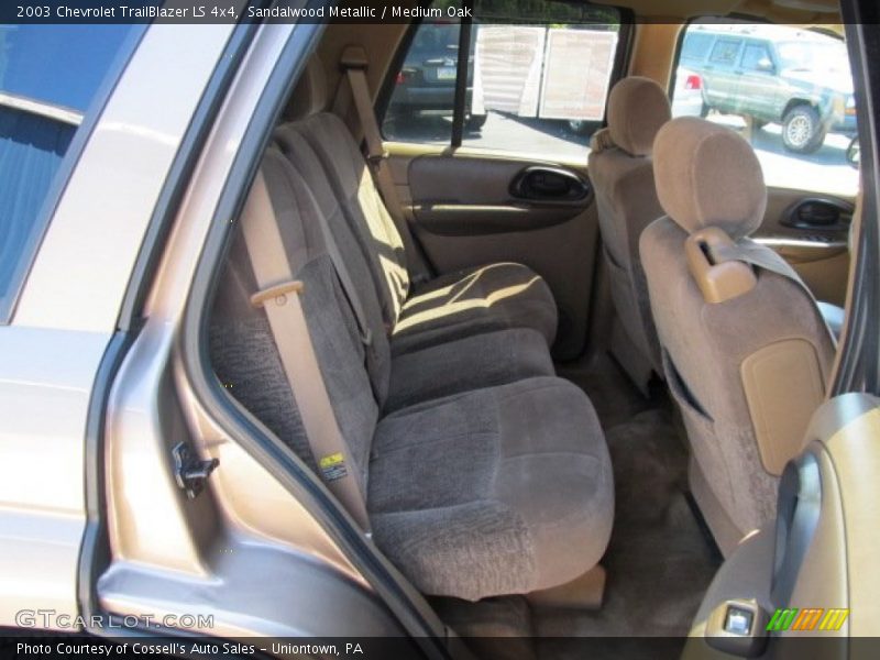 Sandalwood Metallic / Medium Oak 2003 Chevrolet TrailBlazer LS 4x4