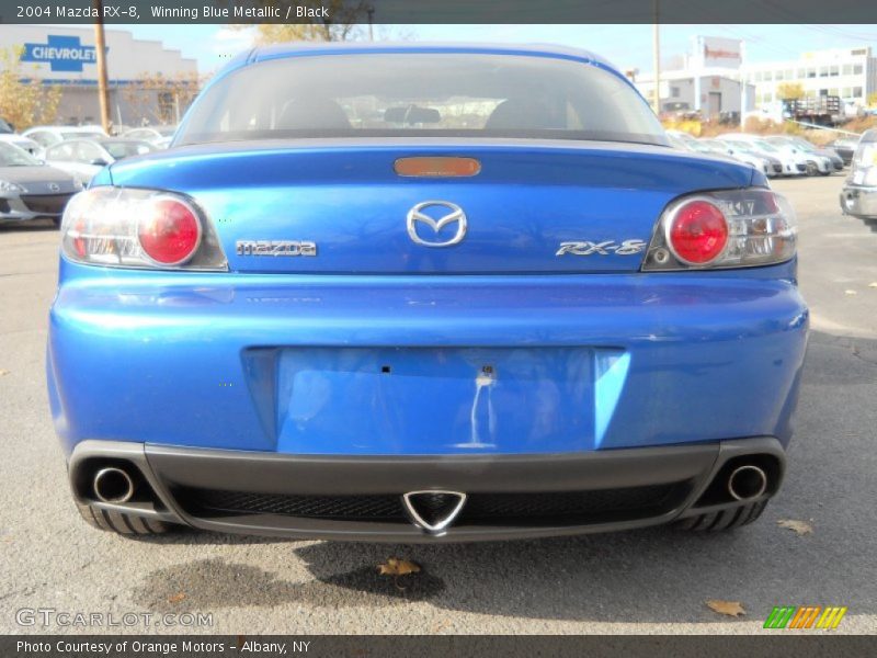 Winning Blue Metallic / Black 2004 Mazda RX-8