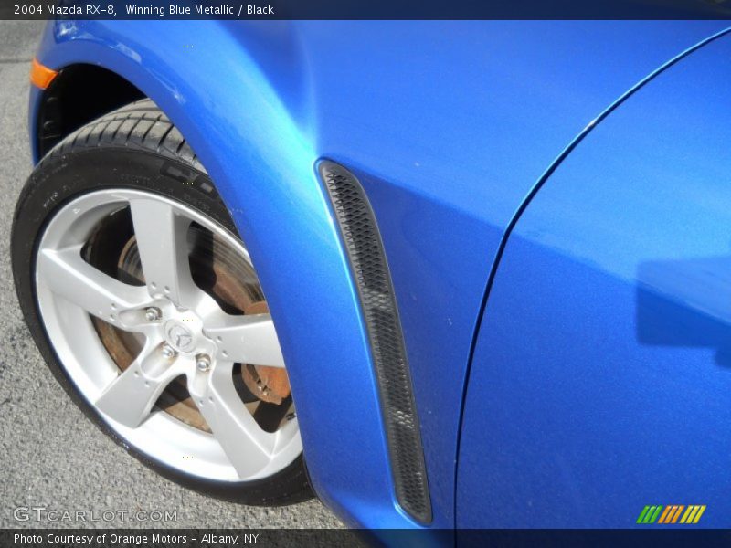 Winning Blue Metallic / Black 2004 Mazda RX-8
