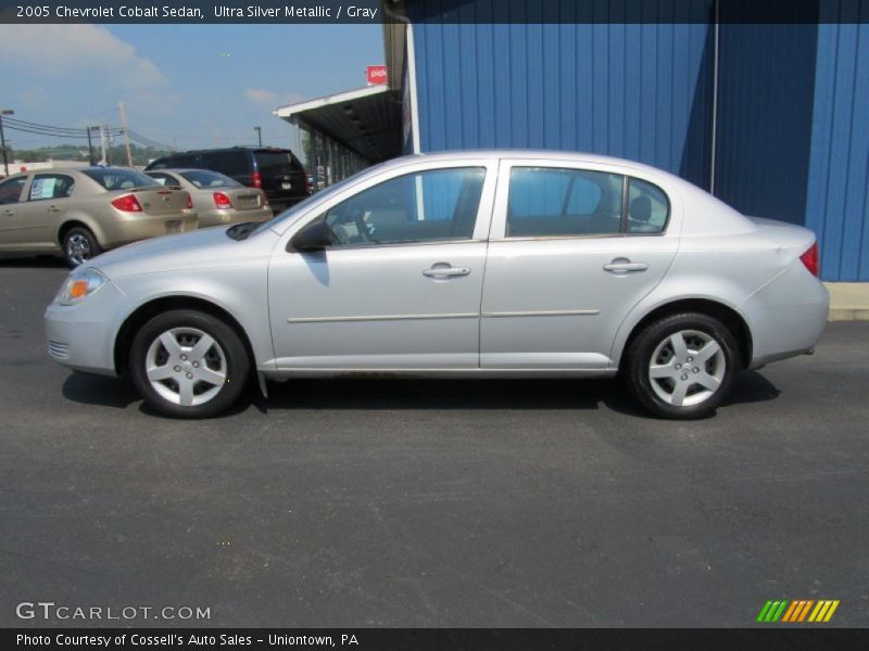 Ultra Silver Metallic / Gray 2005 Chevrolet Cobalt Sedan